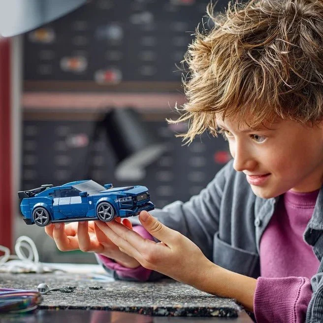 LEGO Speed Champions Ford Mustang Dark Horse Sports Car - Image 3