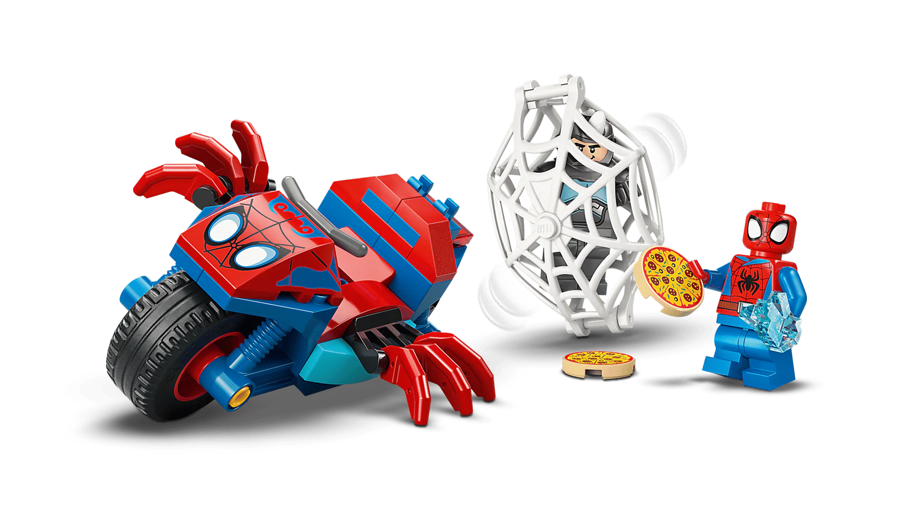 LEGO Spidey Spidey On His Motorcycle Vs. Rhino 11206 - Image 10