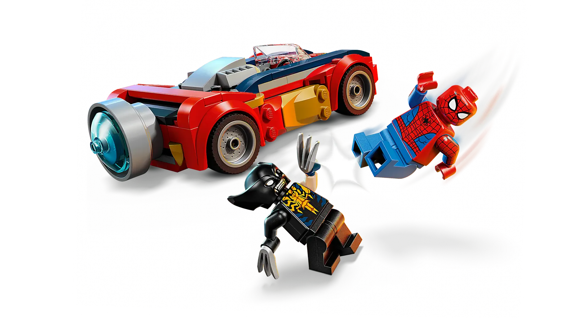 LEGO Super Heroes Spider-Man Car Vs. Venomized Wolverine 76336 - Image 9