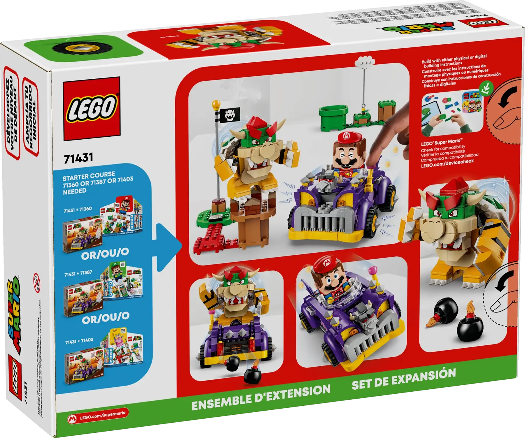 LEGO Super Mario Bowsers Muscle Car - Image 2