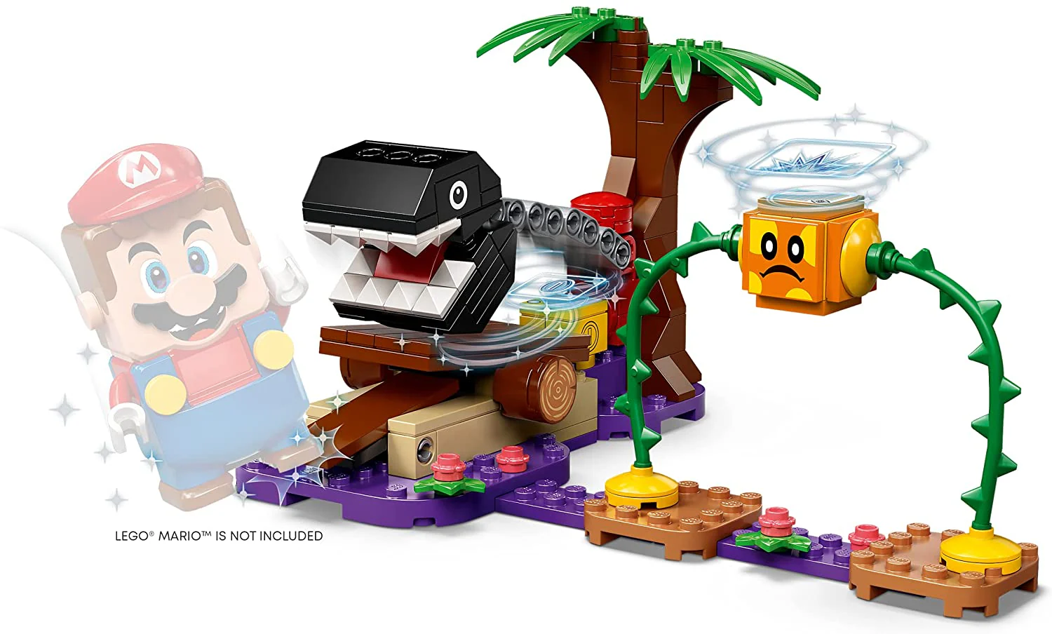 LEGO Super Mario Chain Chomp Jungle Encounter Expansion Set 71381 - Image 7