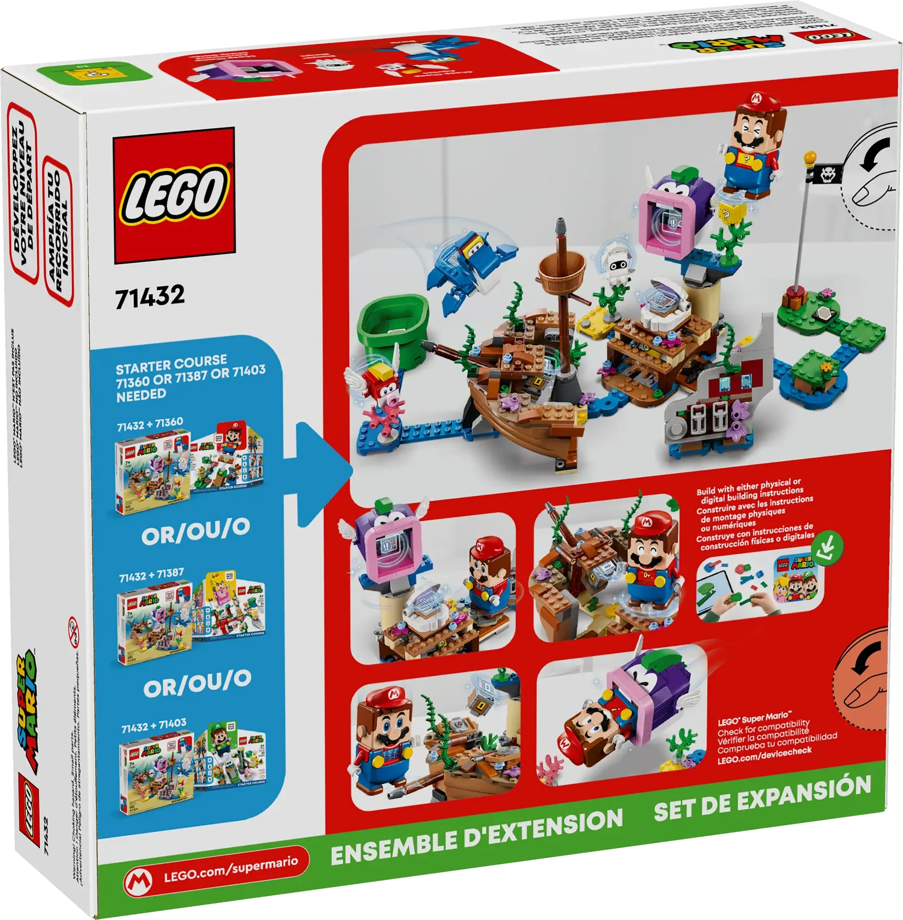 LEGO Super Mario Dorries Sunken Shipwreck Adventure - Image 2