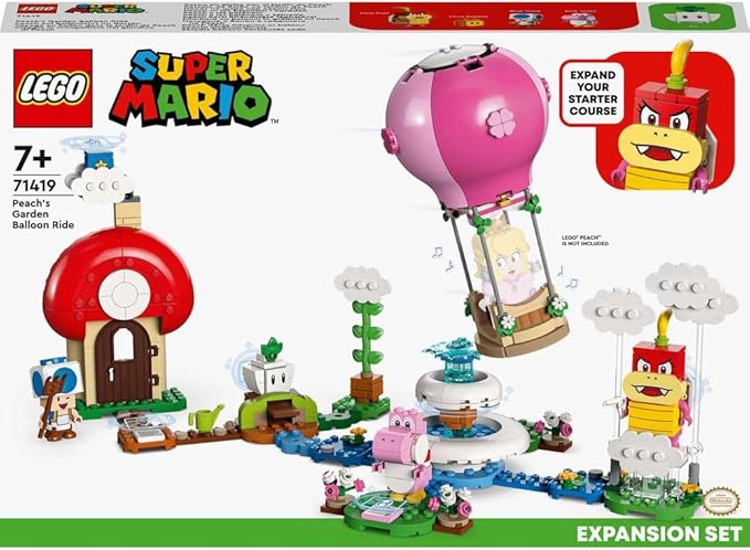 LEGO Super Mario Peach's Garden Balloon Ride Expansion Set 6431234/71419 - Image 2