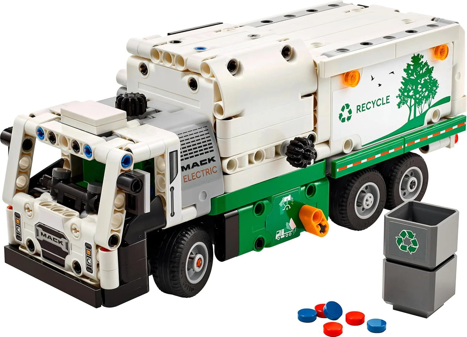 LEGO Technic Mack LR Electric Garbage Truck 42167 - Image 2