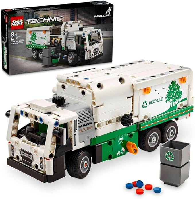 LEGO Technic Mack LR Electric Garbage Truck 42167 - Image 3
