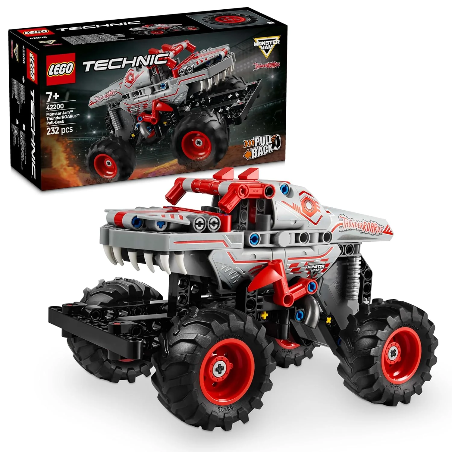 LEGO Monster Jam ThunderROARus Pull-Back 6526806/42200 - Image 2