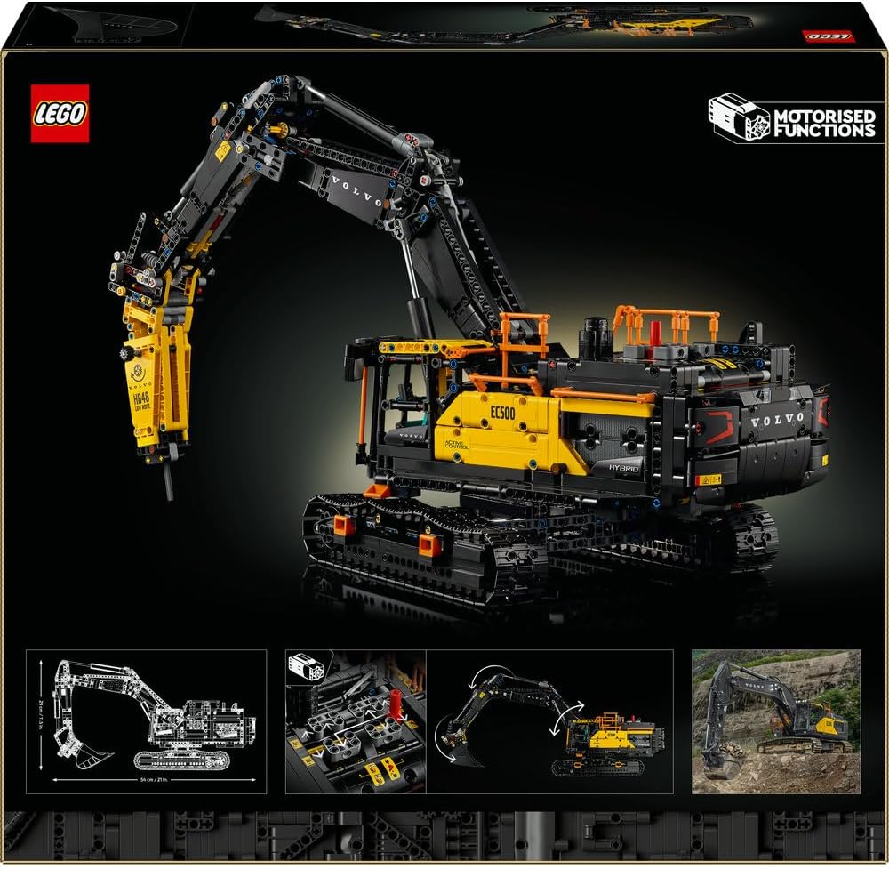 LEGO Technic Volvo EC500 Excavator 42215 Set - Image 4