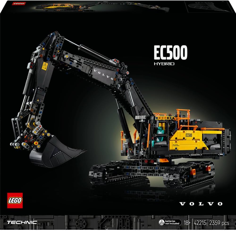 LEGO Technic Volvo EC500 Excavator 42215 Set - Image 5