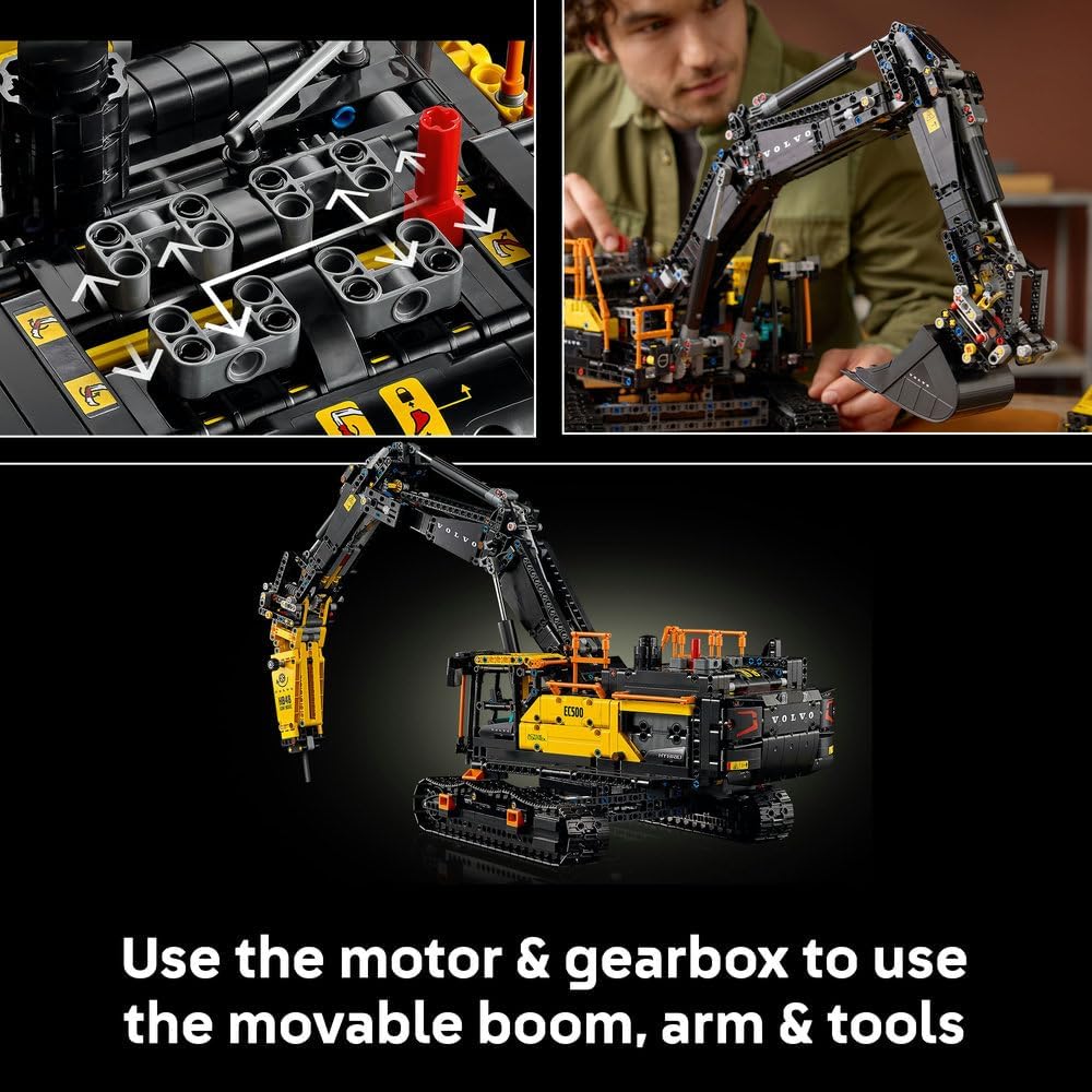 LEGO Technic Volvo EC500 Excavator 42215 Set - Image 7