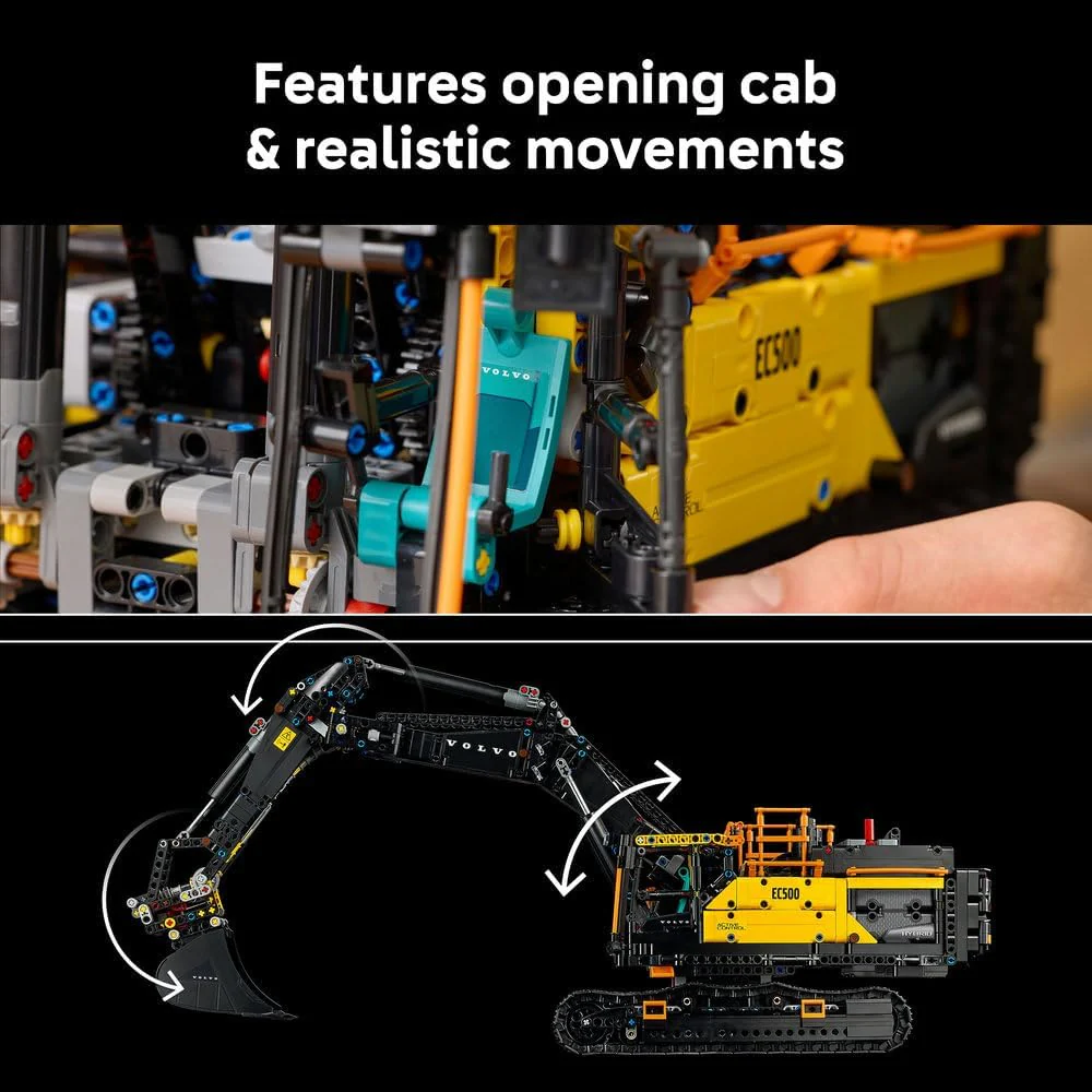 LEGO Technic Volvo EC500 Excavator 42215 Set - Image 9