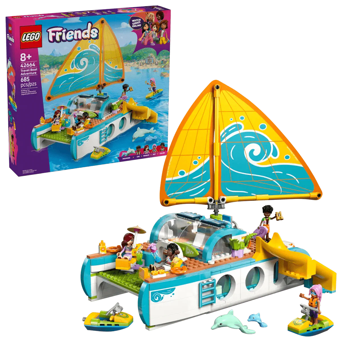 LEGO Travel Boat Adventure 42664
