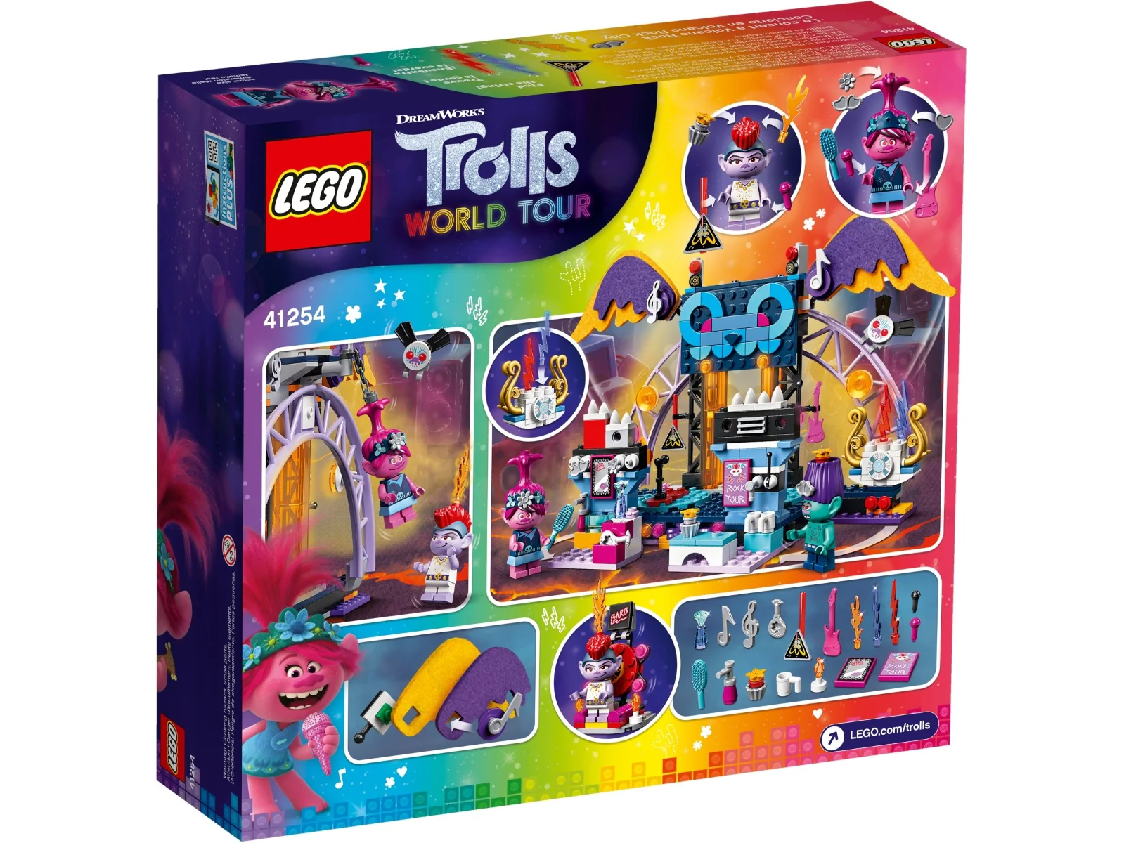LEGO Trolls World Tour Volcano Rock City Concert 41254 - Image 5