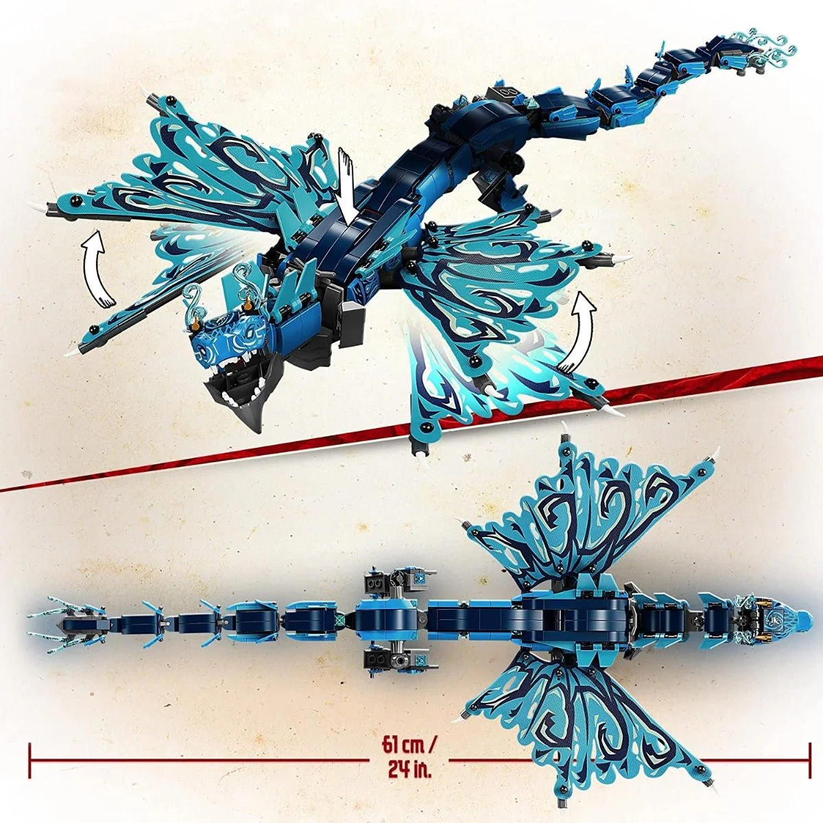 LEGO Water Dragon Set 71754 - Image 5