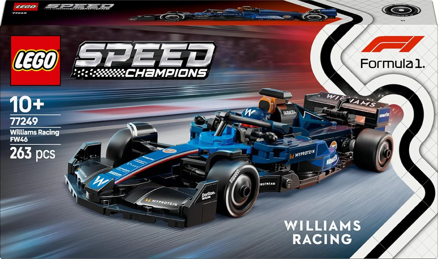 LEGO Williams Racing FW46 F1 Race Car 77249 - Image 5