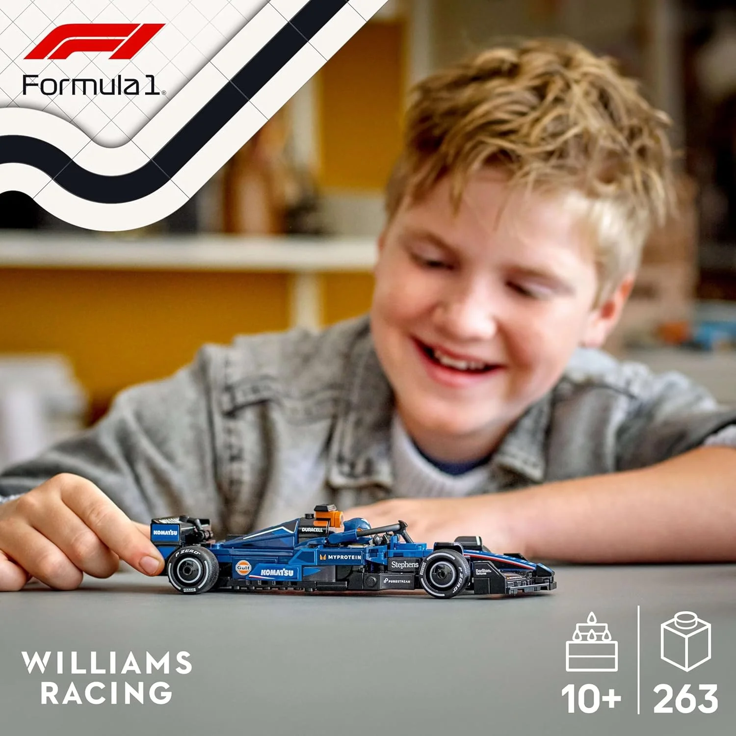 LEGO Williams Racing FW46 F1 Race Car 77249 - Image 7
