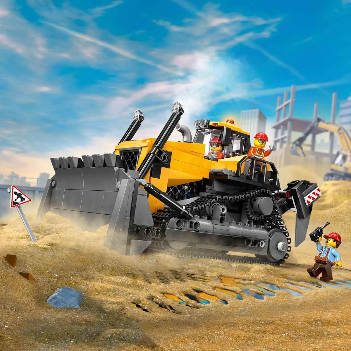 LEGO Yellow Bulldozer With Front.. 6526308/60466 - Image 2