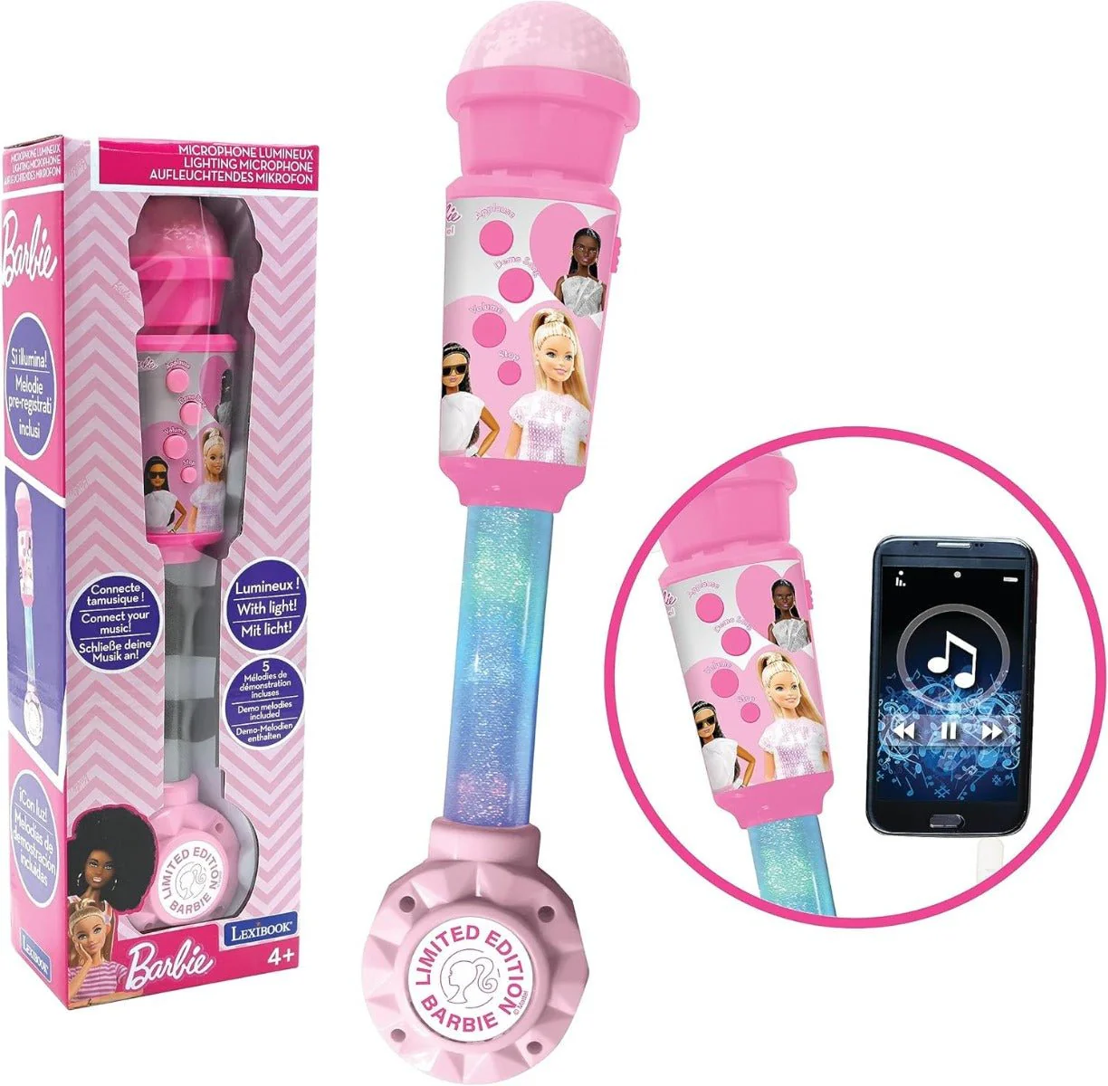 Lexibook Barbie Trendy Microphone With Speaker 04435041