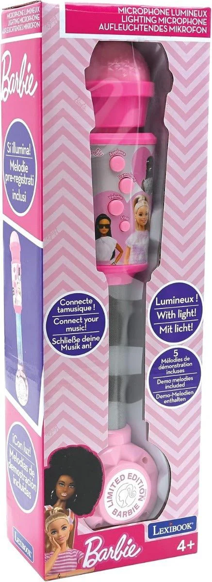 Lexibook Barbie Trendy Microphone With Speaker 04435041 - Image 2