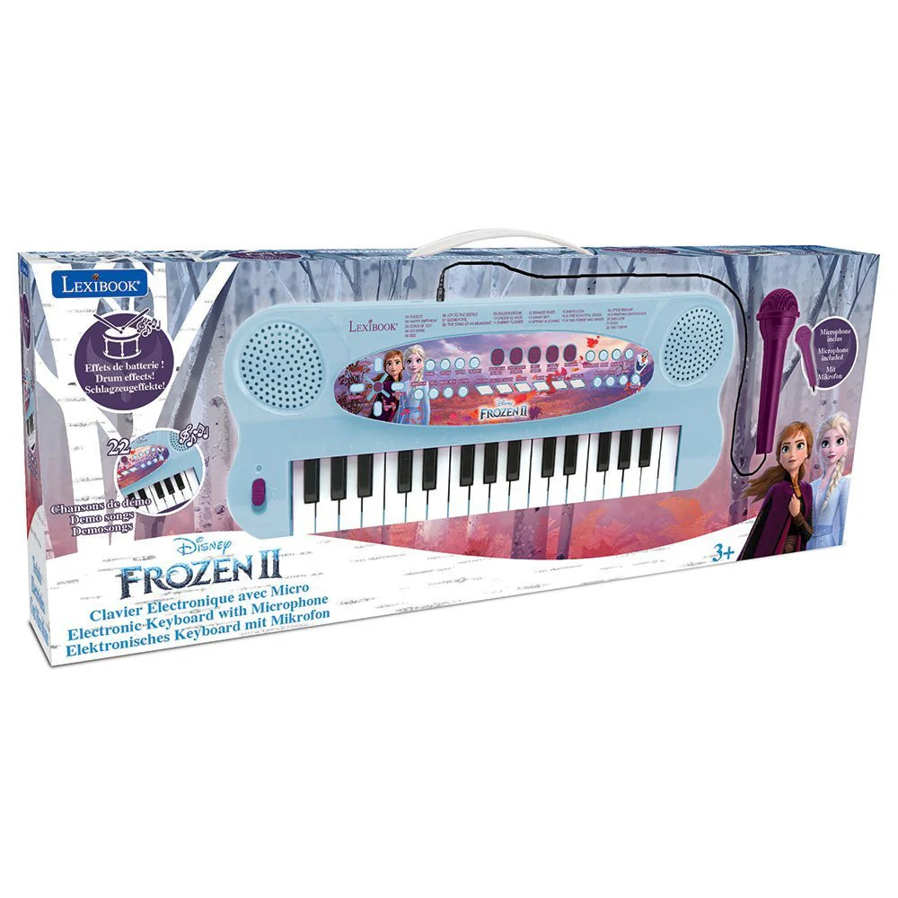 Lexibook Disney Frozen Electronic Keyboard With Mic K703FZ