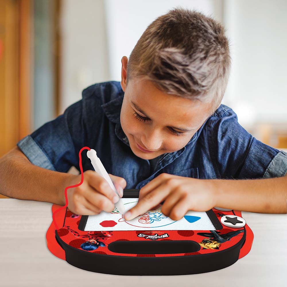 Lexibook Miraculous Magnetic Drawing Board with Accessories CRMI550 - Image 4