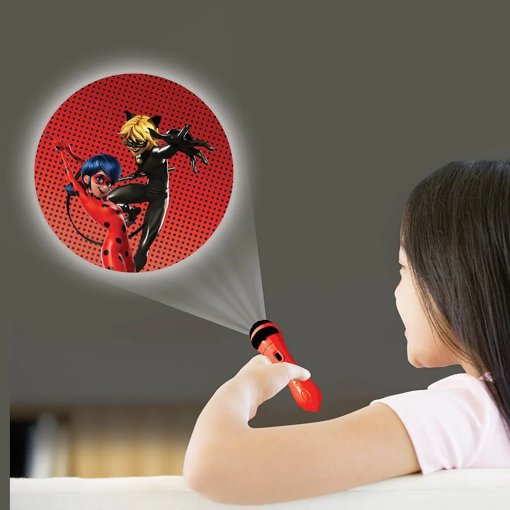 Lexibook Miraculous Stories Projector and Torch Light LTC050MI - Image 2