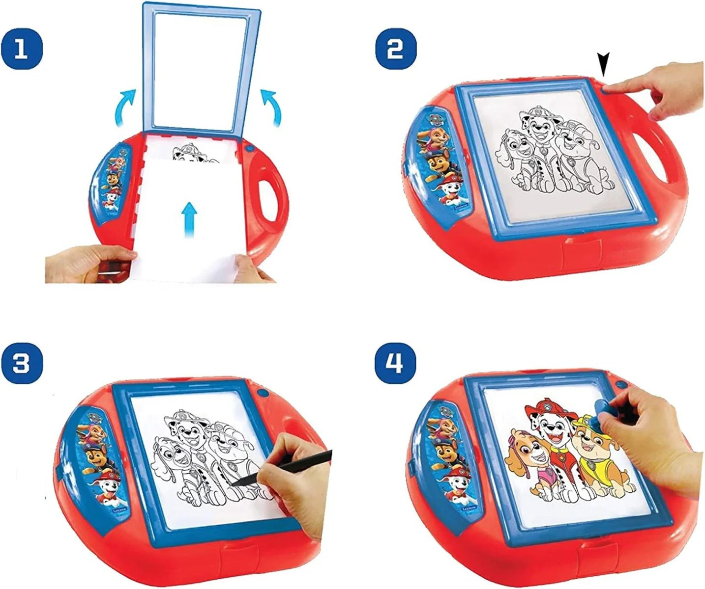 Lexibook Paw Patrol Drawing Projector with Templates CR310PA - Image 6