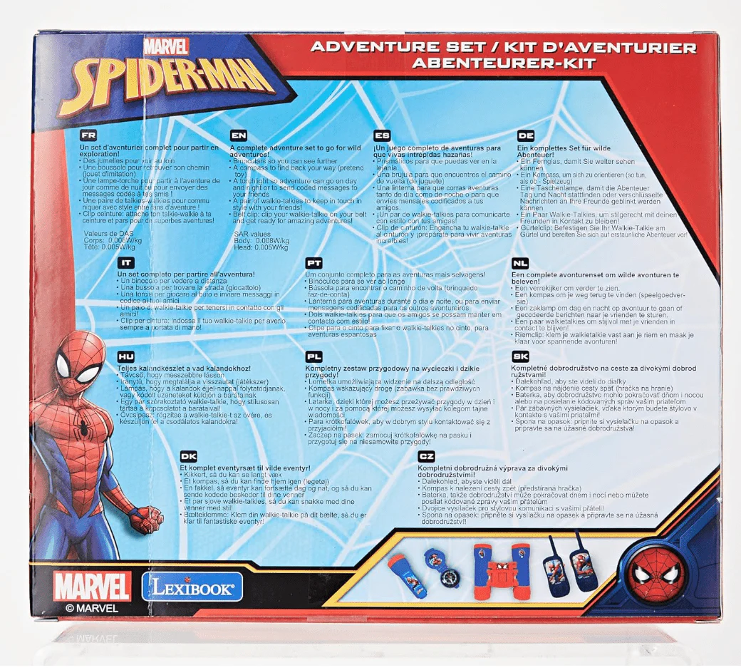 Lexibook Adventure Set Spiderman RPTW12SP - Image 3