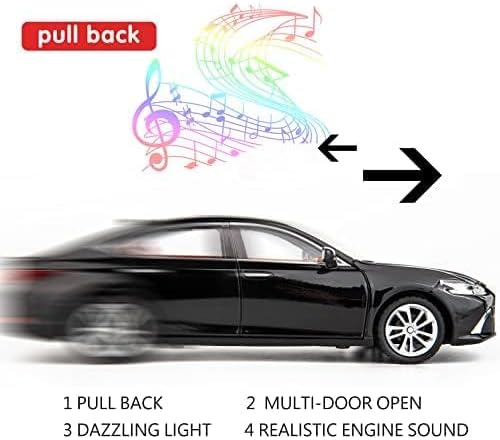 Pullback Diecast Car Lexus ES300 1900-14 - Image 3