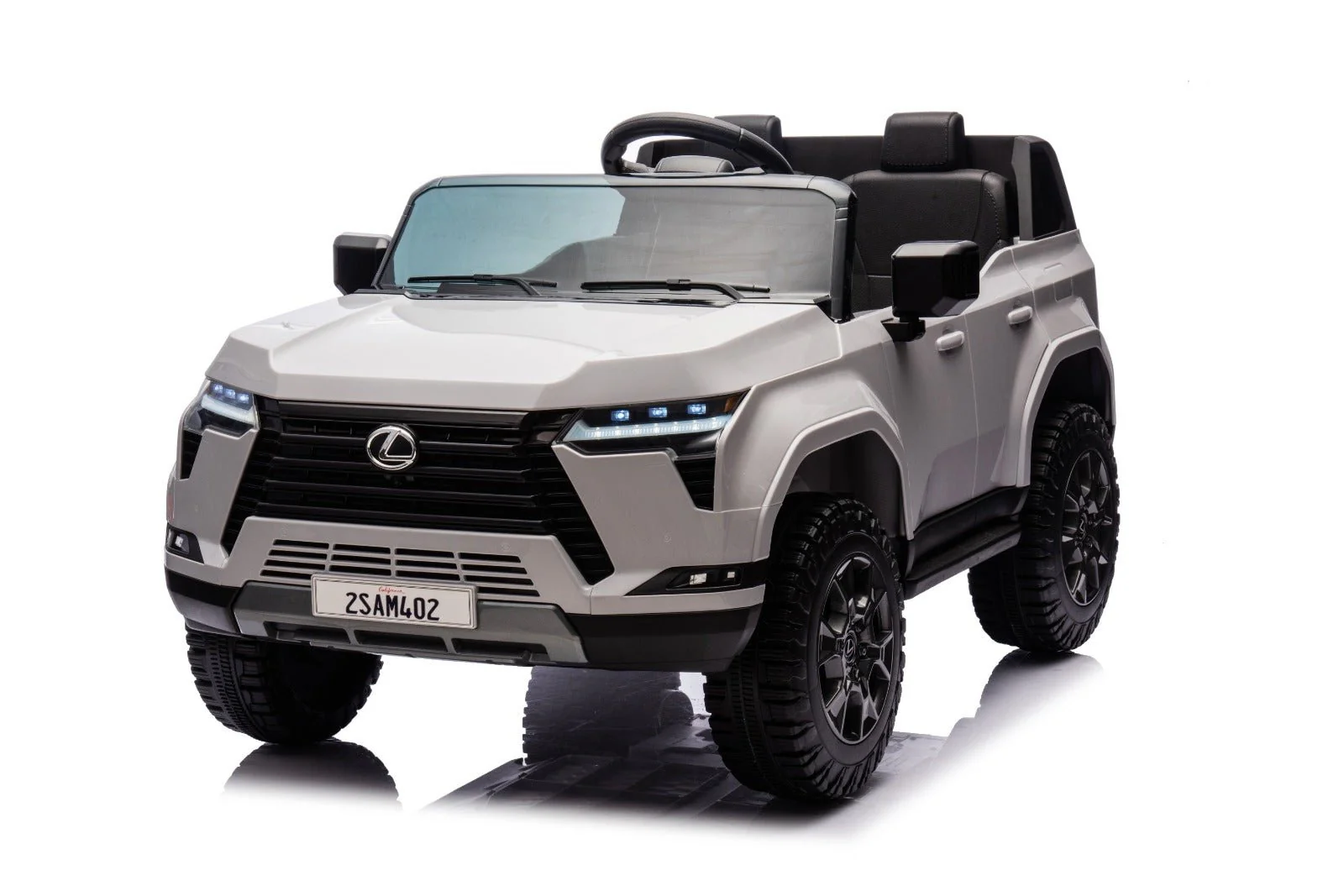 Lexus GX550 Electric Ride On Car Grey TR2402