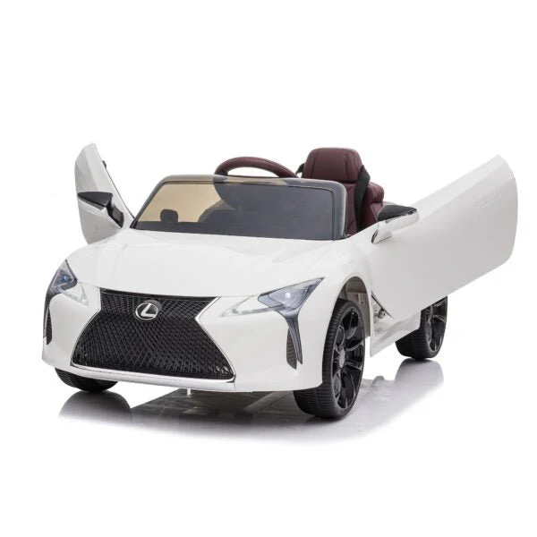 Lexus LC500 Licensed Ride On Car White LB 1168