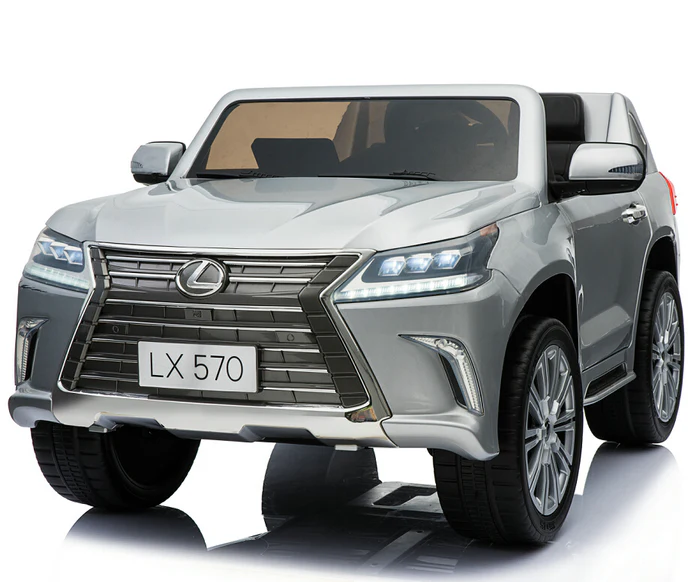 Lexus Licensed 570 Luxury Electric Ride On Car Silver LX570