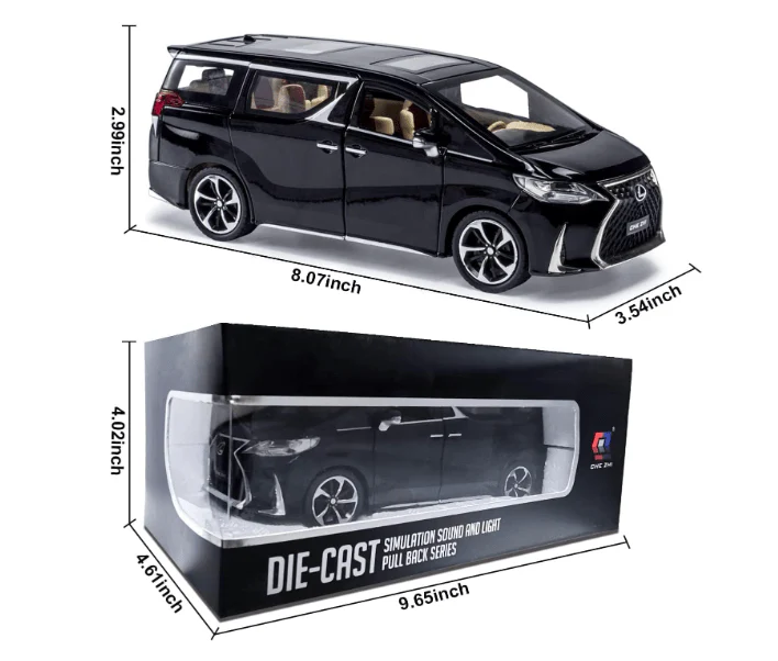 Pullback Diecast Car Lexus CZ119 - Image 2