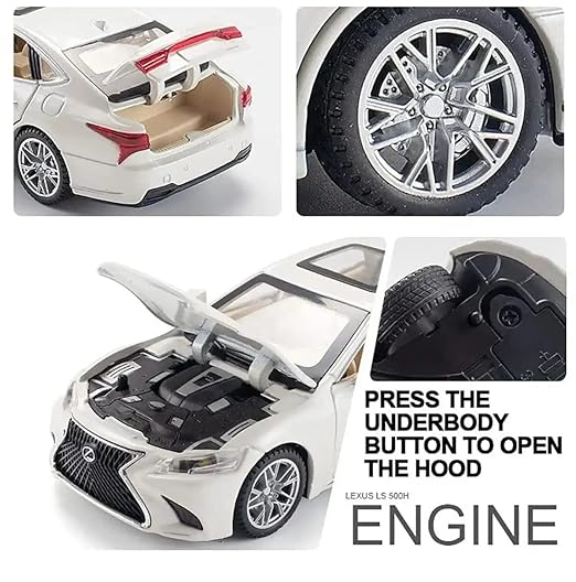 Lexus Pullback Metal Diecast Car MS929-3