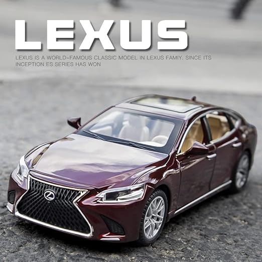Lexus Pullback Metal Diecast Car MS929-3 - Image 2