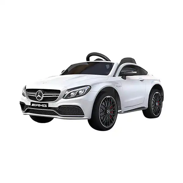 Licensed 12V Mercedes C63 Coupe - White