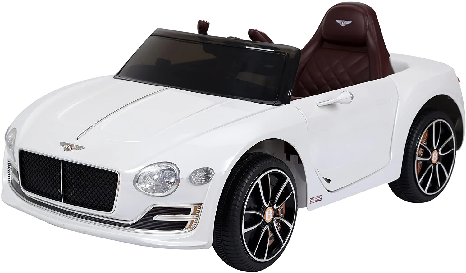 Licensed Bentley Ride On Car White 1166G