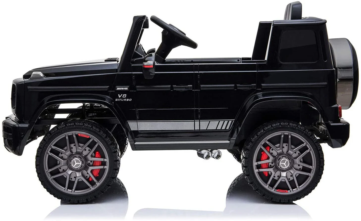 Mercedes-Benz G63 12V Battery-Powered Kids’ Jeep – Black - Image 5