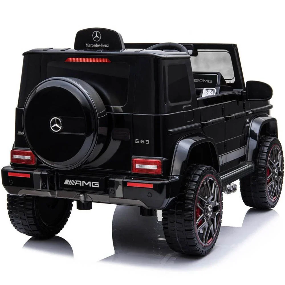 Mercedes-Benz G63 12V Battery-Powered Kids’ Jeep – Black - Image 8