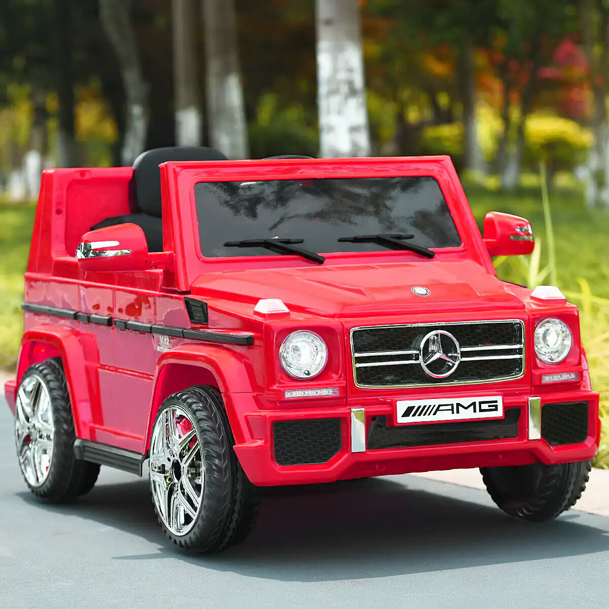 Licensed Mercedes Benz Kids Ride on Powered Car with Remote Controller - Image 2