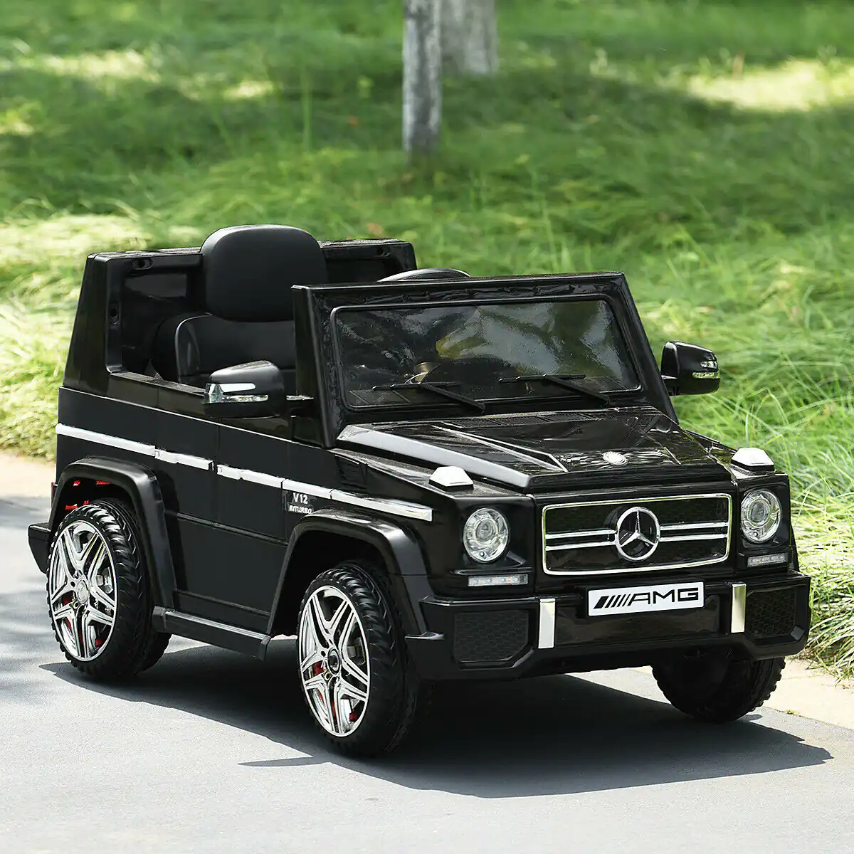 Licensed Mercedes Benz Ride on Powered Car with Remote Control - Image 2