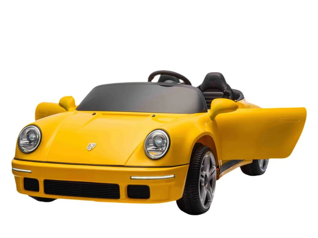 Porsche 911 RUF Ride On 24V Yellow LB-9669 - Image 4