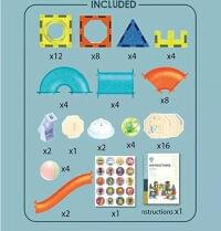 Light Magnetic Blocks 75Pieces - Image 3