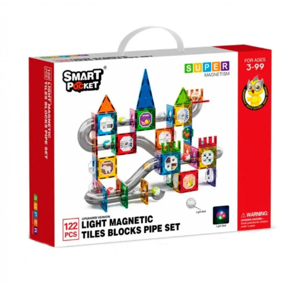 Light Magnetic Piece Plumbing Set 122 Pieces
