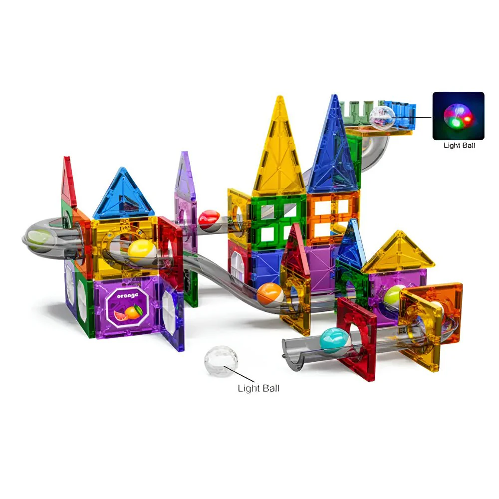 Light Magnetic Sheet Piping Set 101 Pieces - Image 2