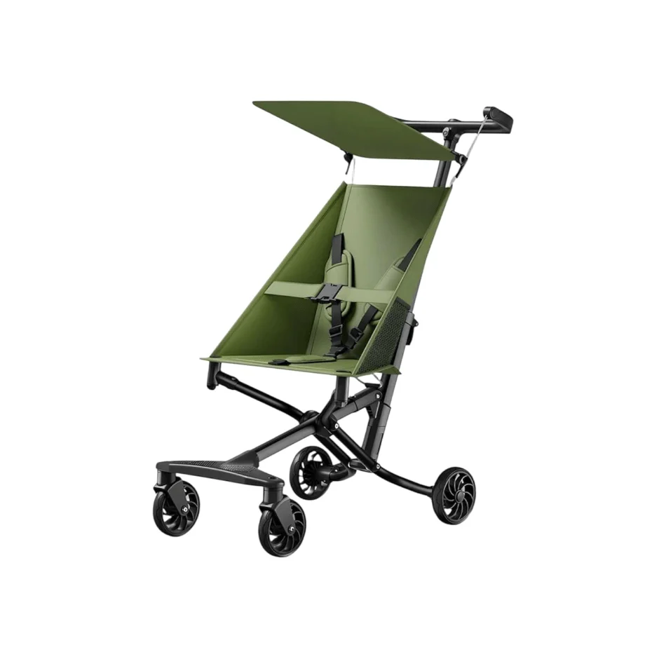 Baby Stroller Green - Image 3