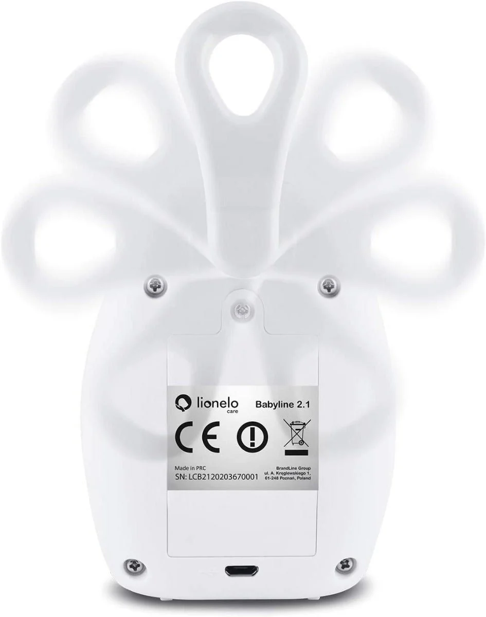 Lionelo 2-Piece Babyline 2.1 Audio Baby Monitor LNL55127 - Image 2
