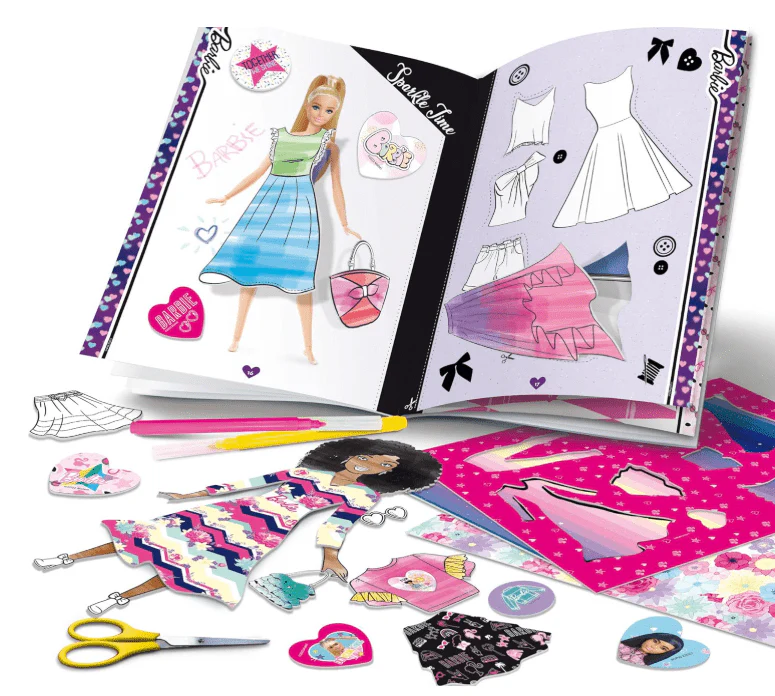 Lisciani Barbie Fashion School Magic Pens - Image 2