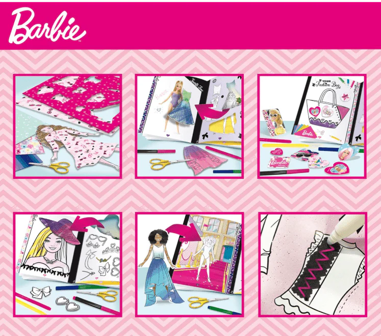 Lisciani Barbie Fashion School Magic Pens - Image 3