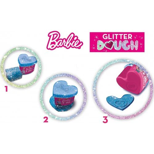 Lisciani Barbie Glitter Dough Kit House 88850 - Image 3