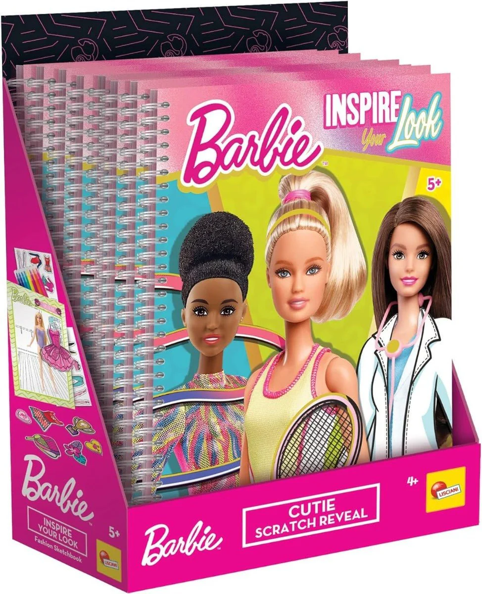 Lisciani Barbie Sketchbook - Inspire Your Look 12617 - Image 3